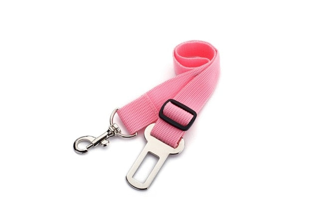 Hachikitty Dog car seat belt safety protector travel pets accessories dog leash Collar breakaway solid car harness  py0006