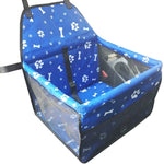 Pet Dog Car Carrier Bag Pad Waterproof Dog Seat Basket Safe Carry Cat Puppy Bag Travel Mesh Hanging Bags Car Seat Cover Fold