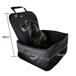 Pet Dog Car Carrier Bag Pad Waterproof Dog Seat Basket Safe Carry Cat Puppy Bag Travel Mesh Hanging Bags Car Seat Cover Fold