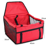 Pet Dog Car Carrier Bag Pad Waterproof Dog Seat Basket Safe Carry Cat Puppy Bag Travel Mesh Hanging Bags Car Seat Cover Fold