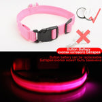 USB Charging Led Dog Collar Anti-Lost/Avoid Car Accident Collar For Dogs Puppies Dog Collars Leads LED Supplies Pet Products